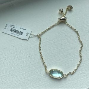 Kendra Scott Blue Elaina Adjustable Bracelet